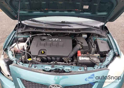 2009 Toyota Corolla z USA, uszkodzony, nr VIN JTDBL40E899067523